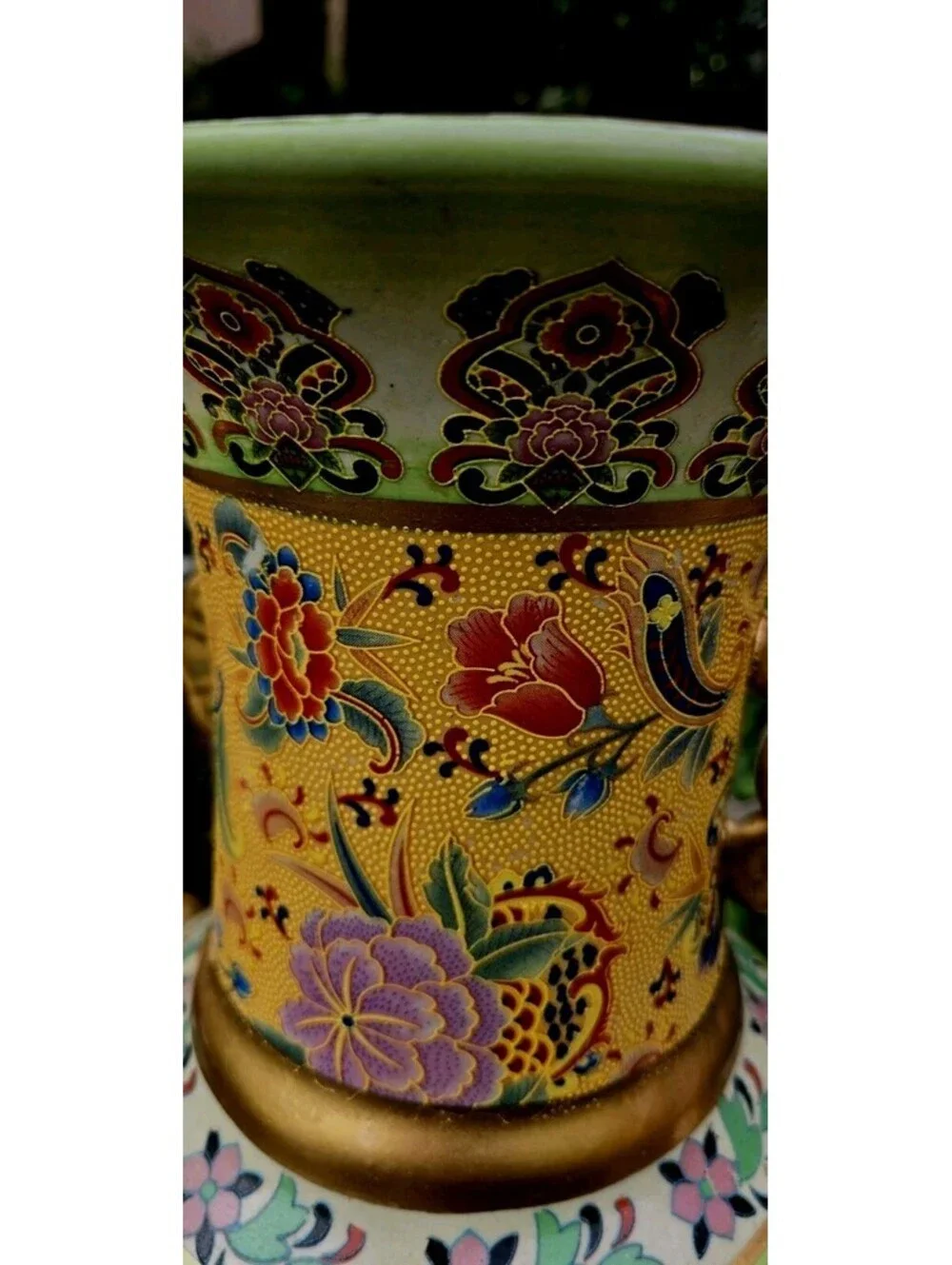 Ornamental Chinoiserie Japanese Culture Tall 24